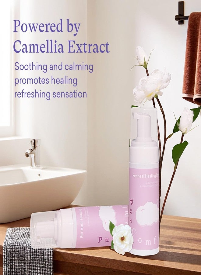 PurComfy Perineal Soothing Foam for Postpartum Care, Cooling Postpartum Foam with Camellia Japonica Extract for After Birth, 5 Fl Oz - Image 5